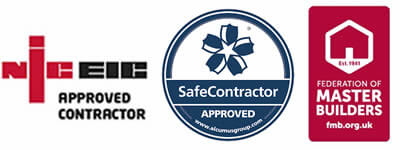 niceic approved contractor and federation of master builders